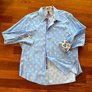 Robert Graham “subtle political men’s shirt”